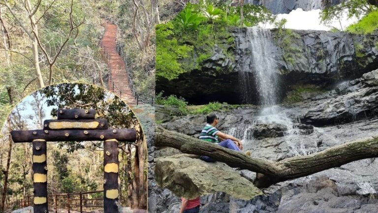 Pandava Cave & Waterfall, Dang